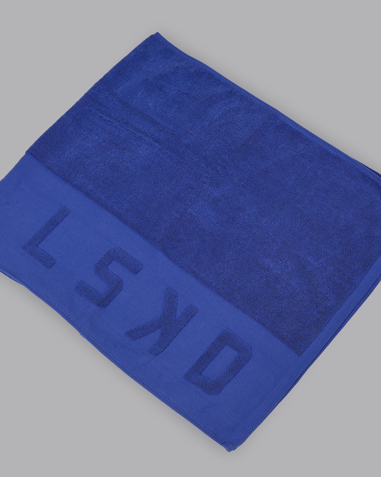 Rep Cotton Towel 50x115cm - Power Cobalt