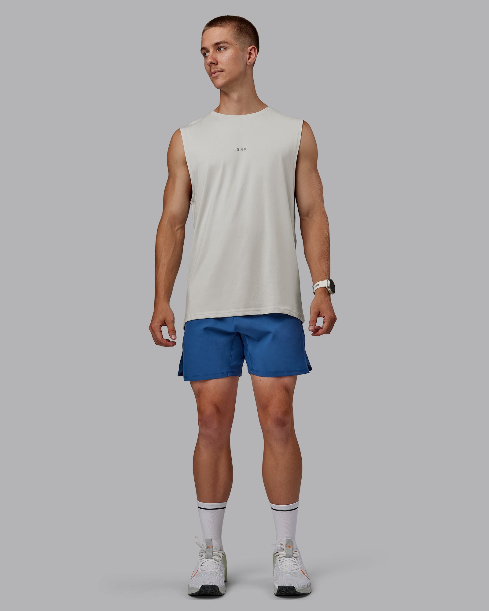 Base FLXCotton Tank - Digital Mist