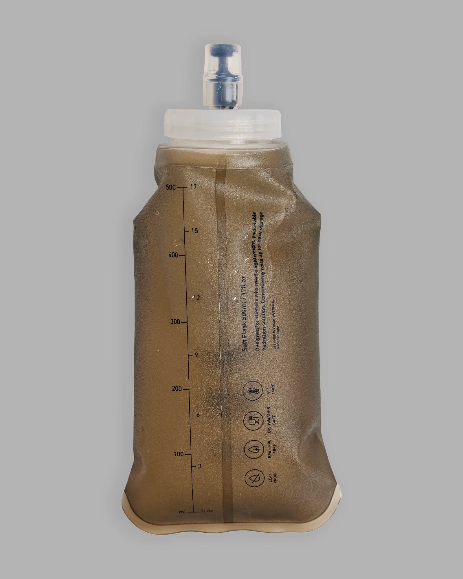 Soft Flask 500ml - Grey-Black