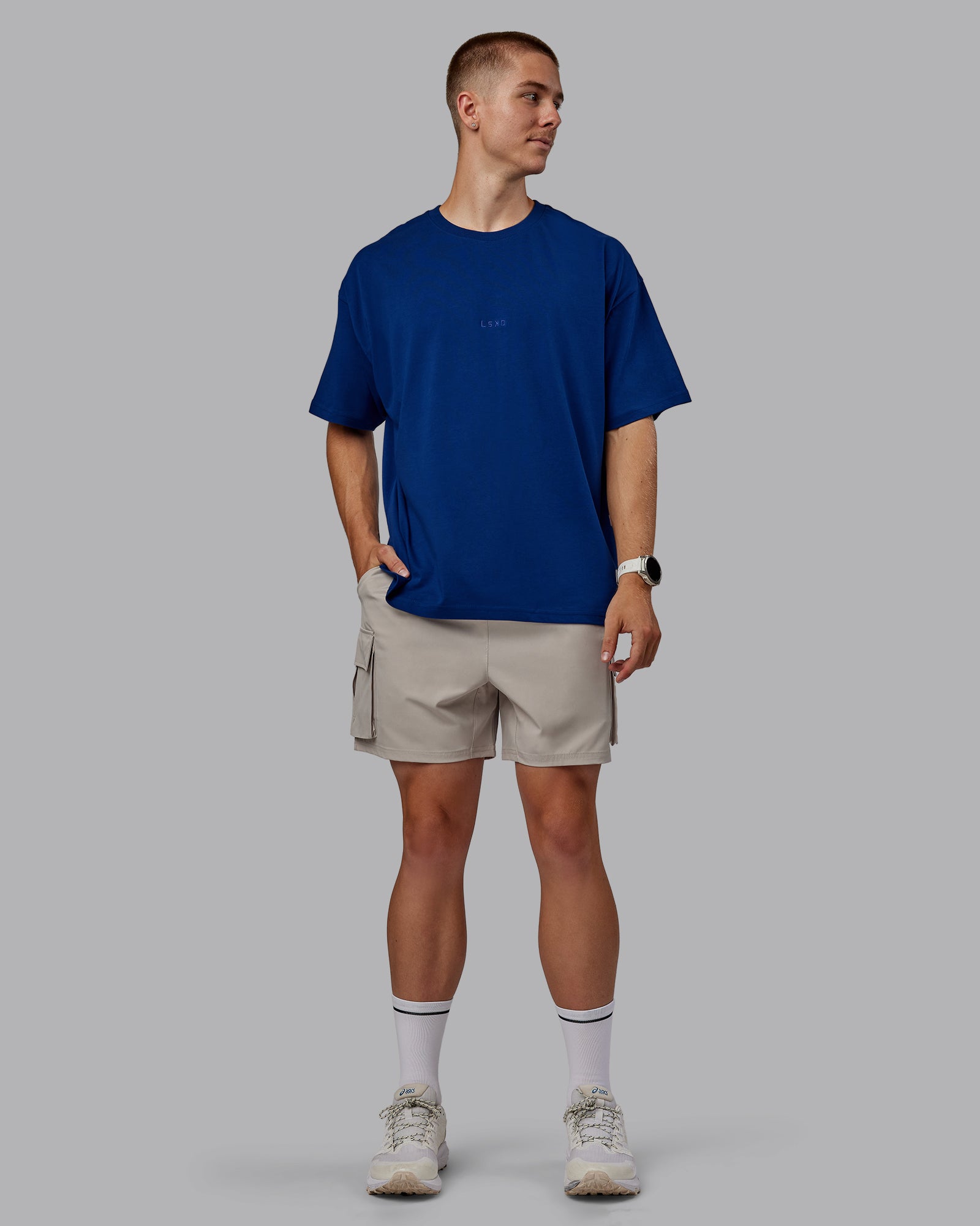 MVP Heavyweight Tee Oversize - Midnight Blue