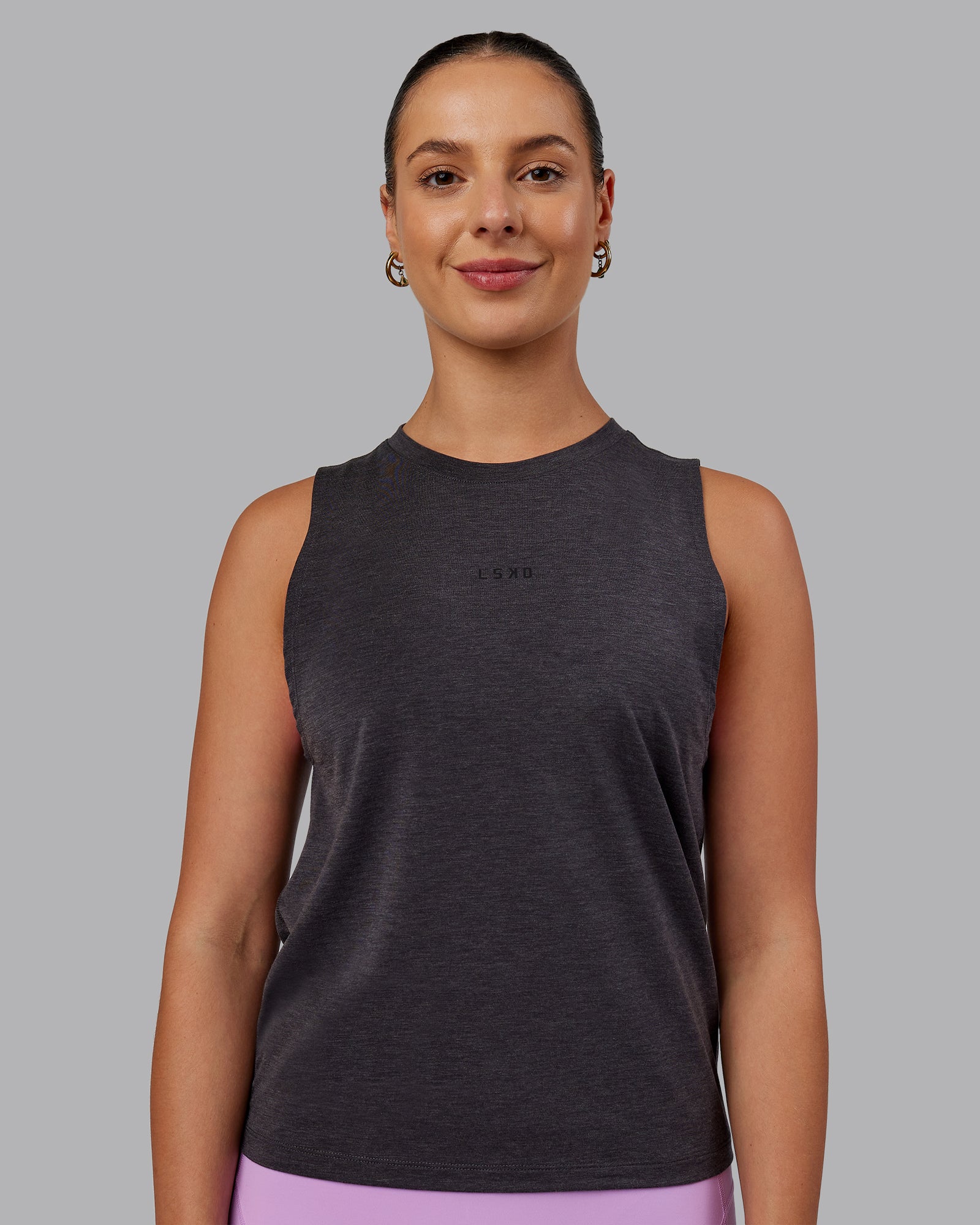 Vital Training Tank - Charcoal Marl