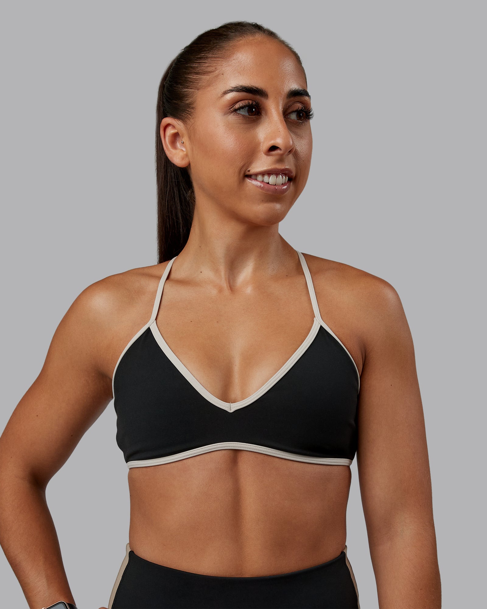 Ambience Sports Bra - Black-Multi