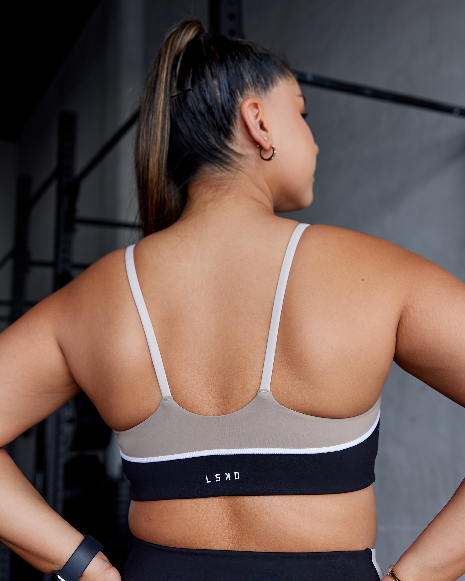 Embrace Sports Bra - Black-Multi