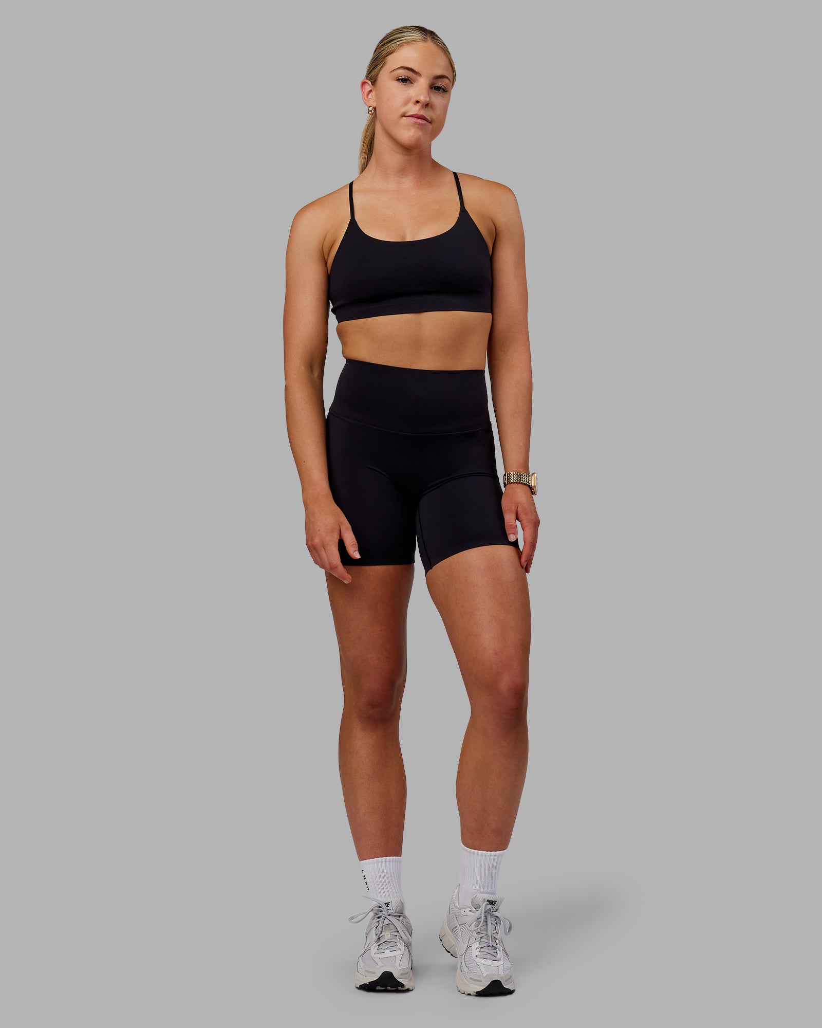 Elixir Ultra High-Rise Bonded Waistband 6" Short - Black