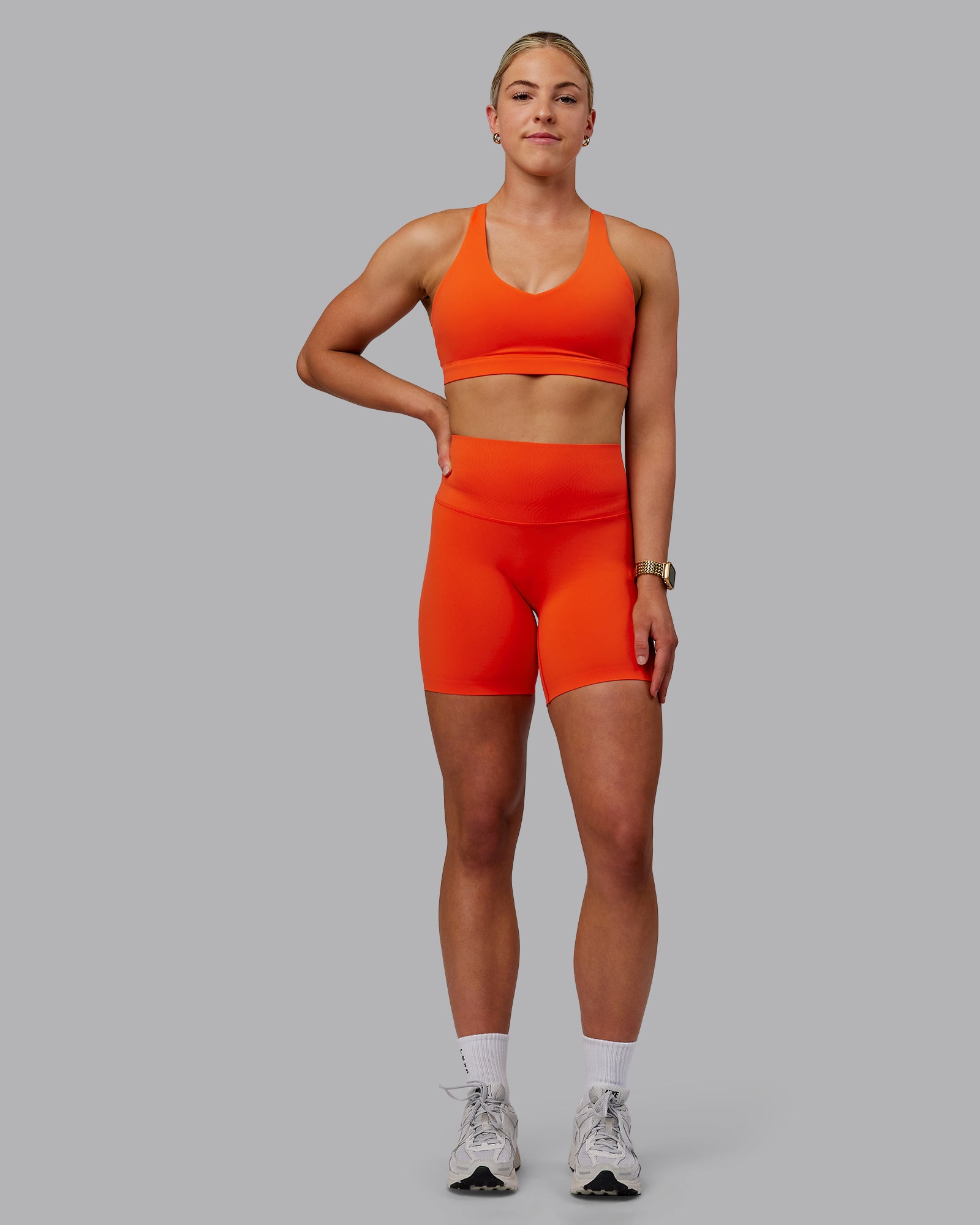 Elixir Ultra High-Rise Bonded Waistband 6" Short - Grenadine