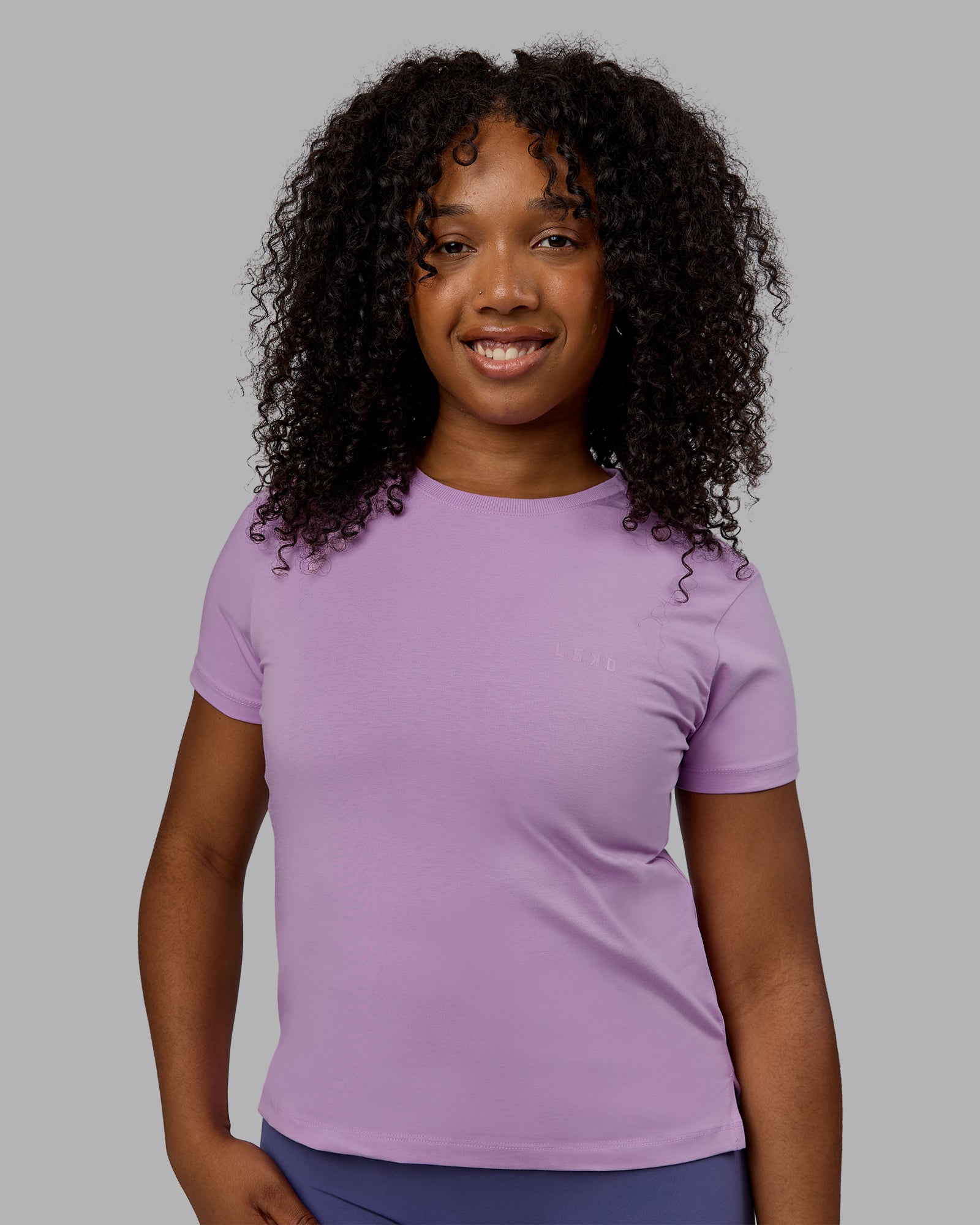 Deluxe PimaFLX Tee - Light Violet