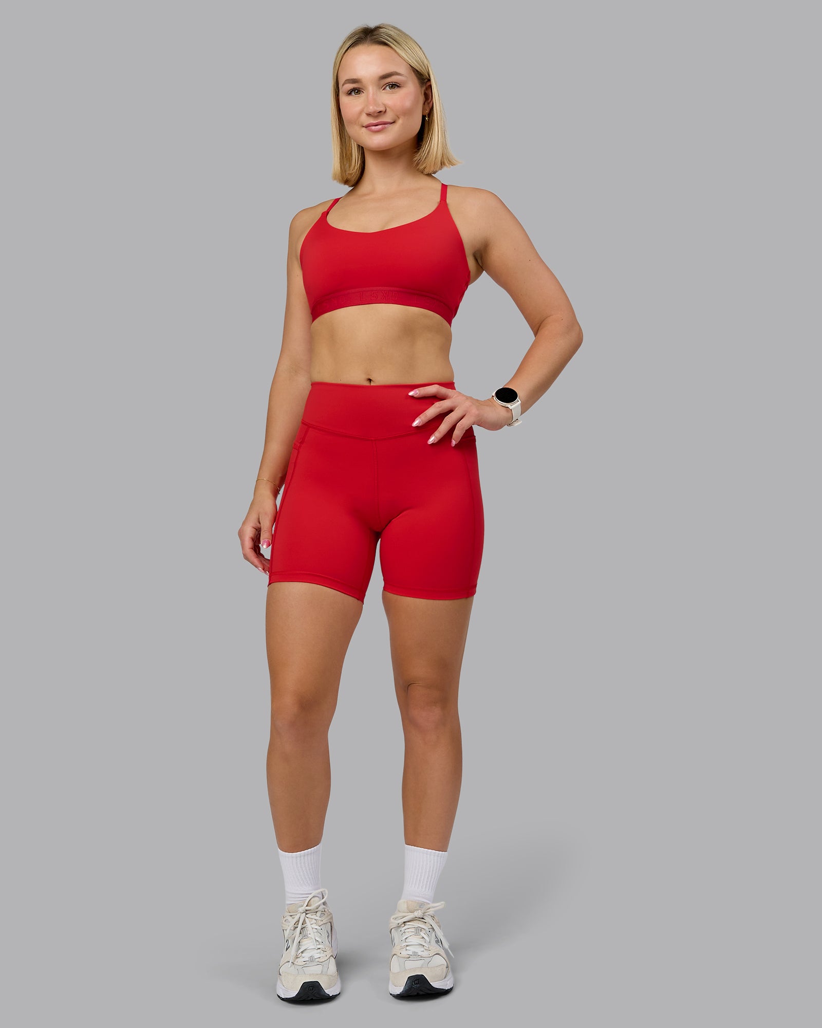 Define Sports Bra - Flame