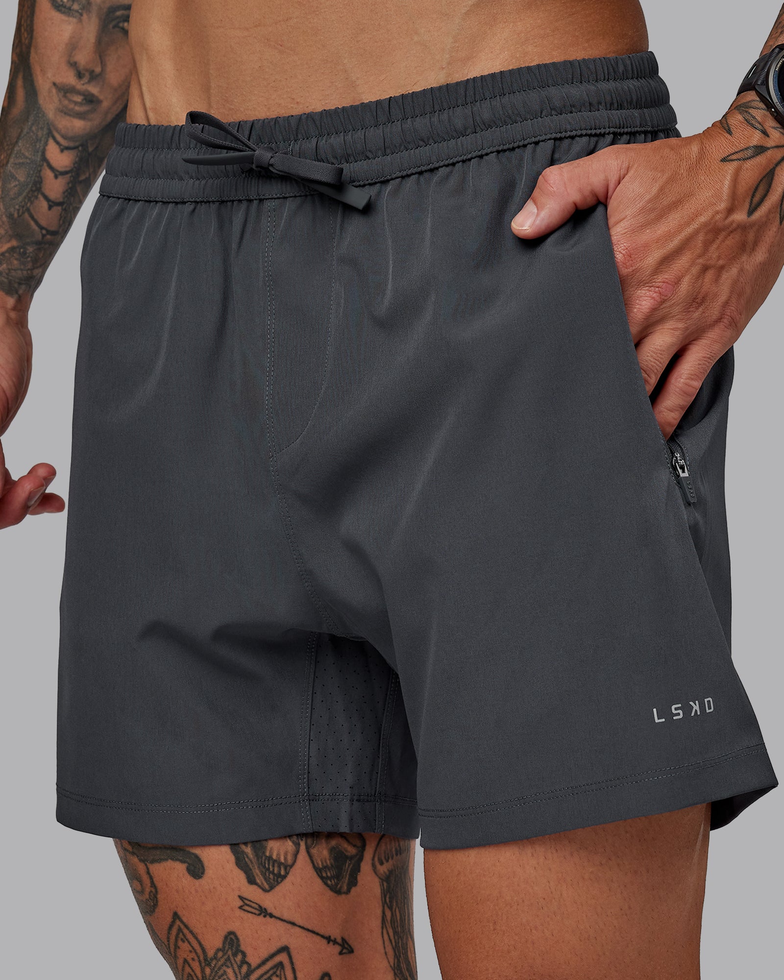 Rep 5" Performance Short - Dark Storm