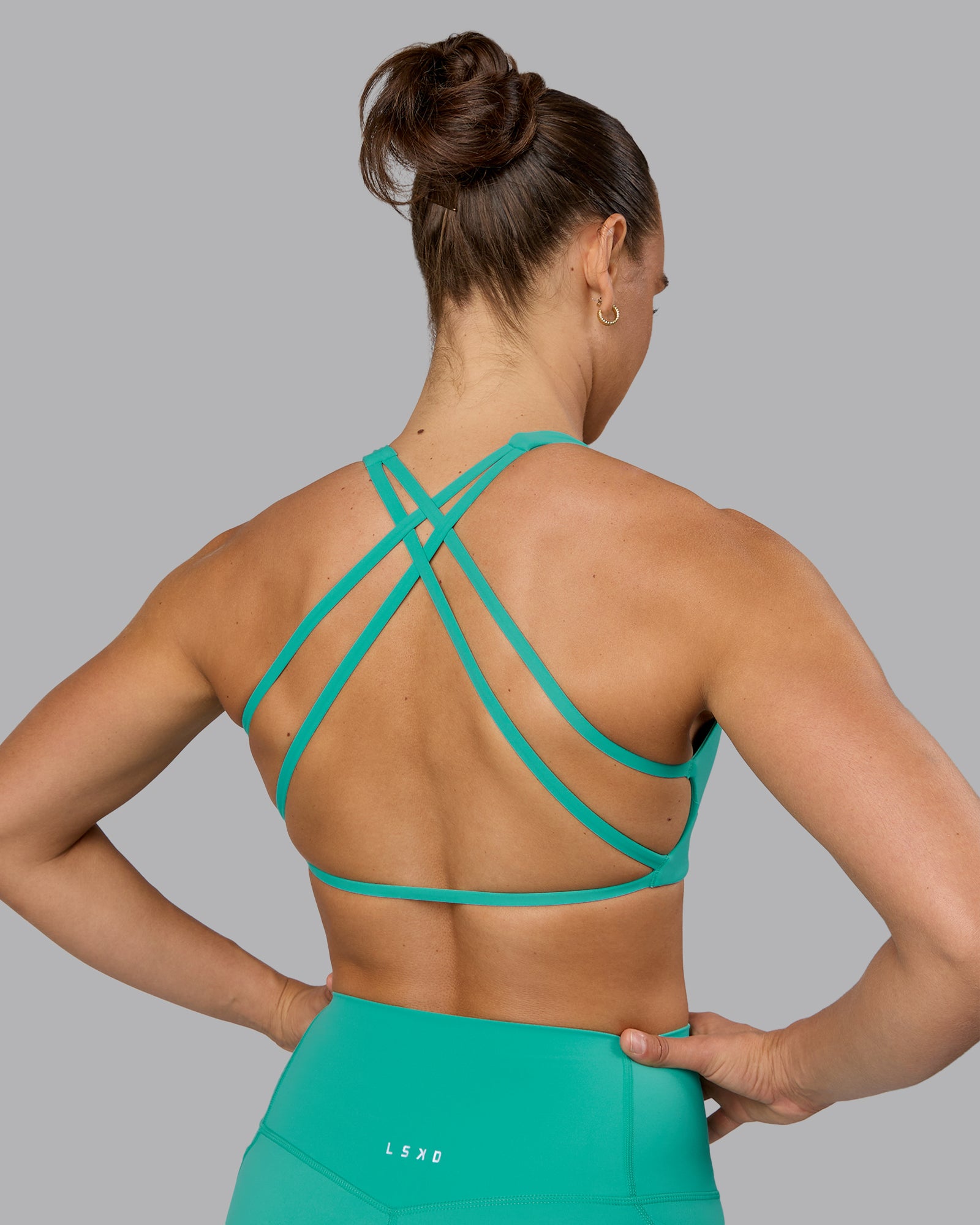 Aspire Sports Bra - Atlantis