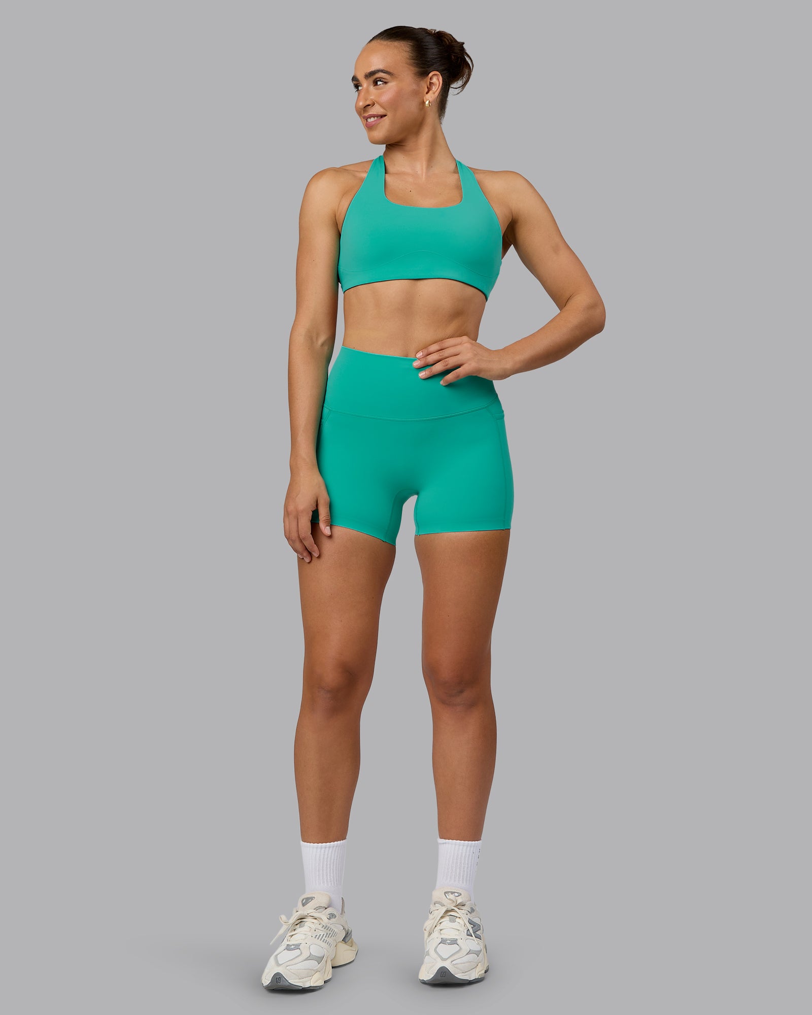Elixir Ultra High-Rise 4" Short Pockets - Atlantis