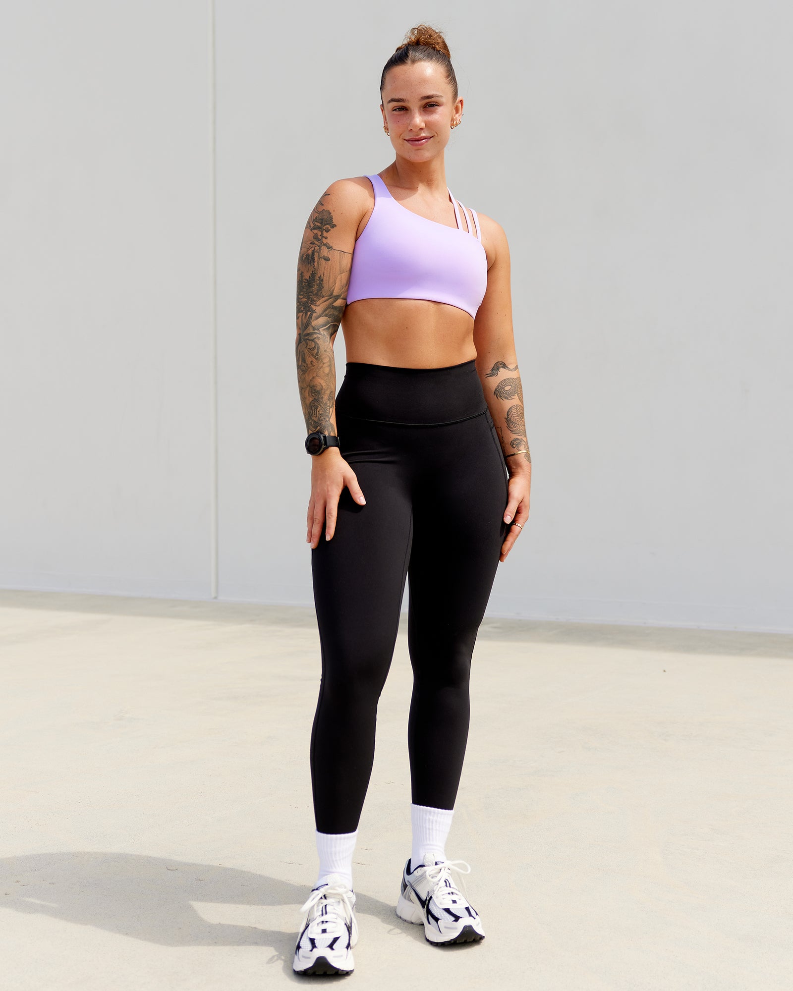Galvanise Sports Bra - Pale Lilac