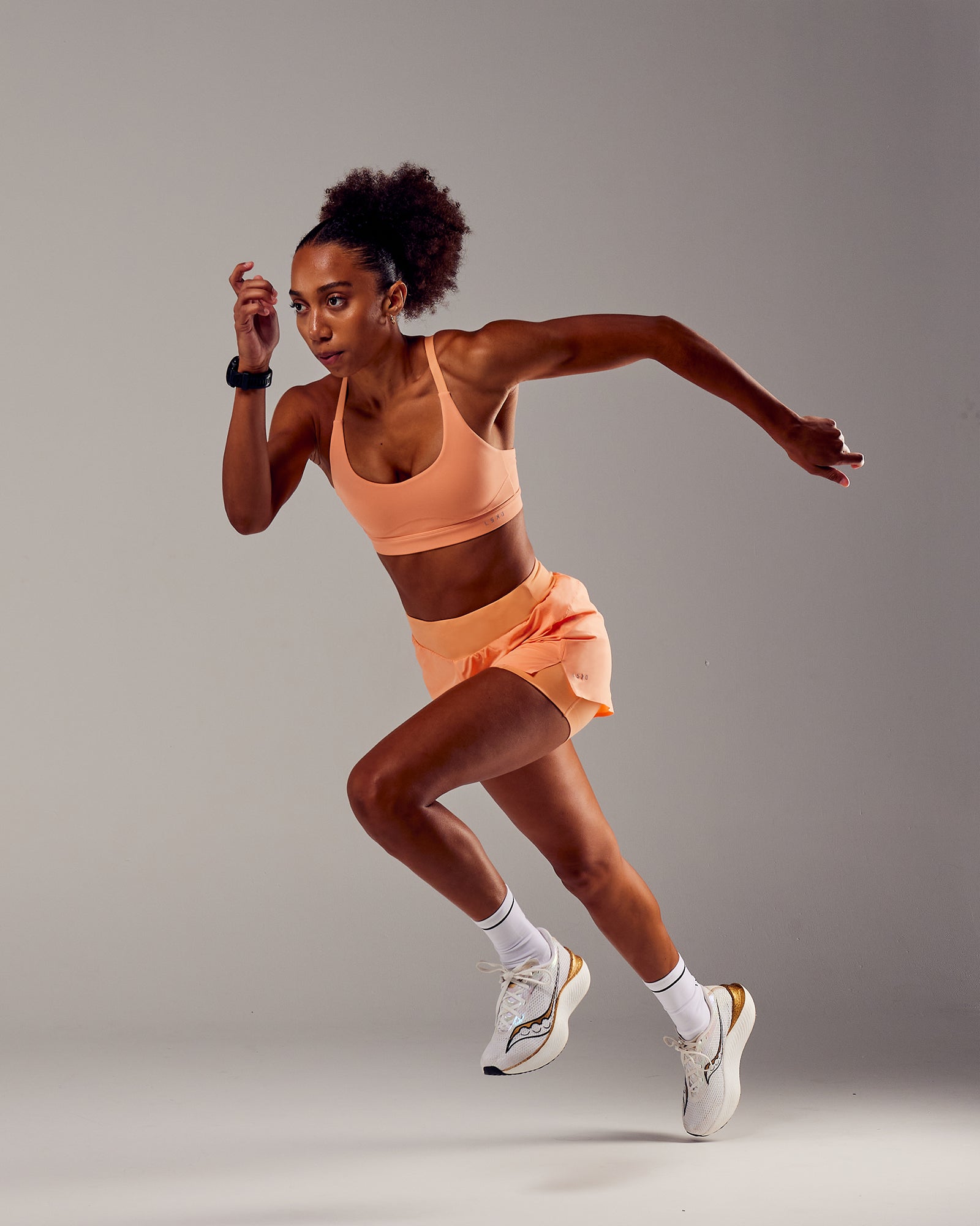 Rapid Sports Bra - Cantaloupe